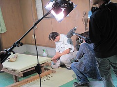 NHK・教育テレビ「シャキーン」撮影風景
