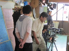 NHK・教育テレビ「シャキーン」撮影風景